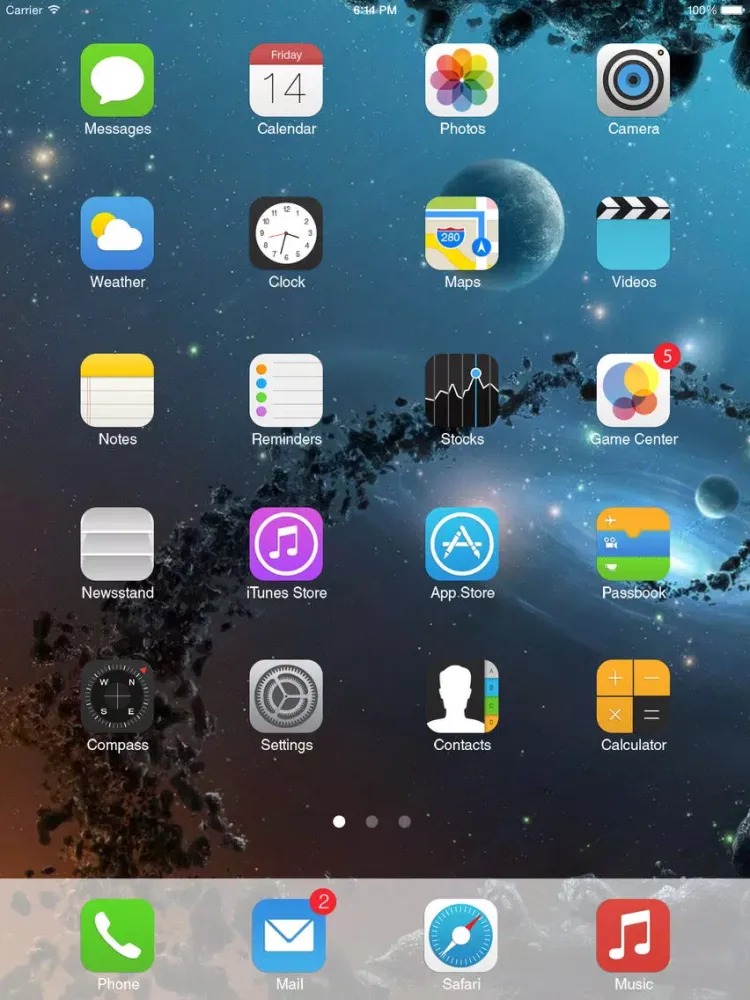 Digital Universe HD Wallpapers iPad 应用截图