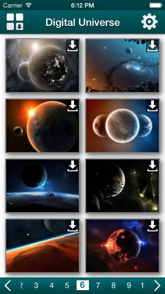Digital Universe HD Wallpapers应用截图