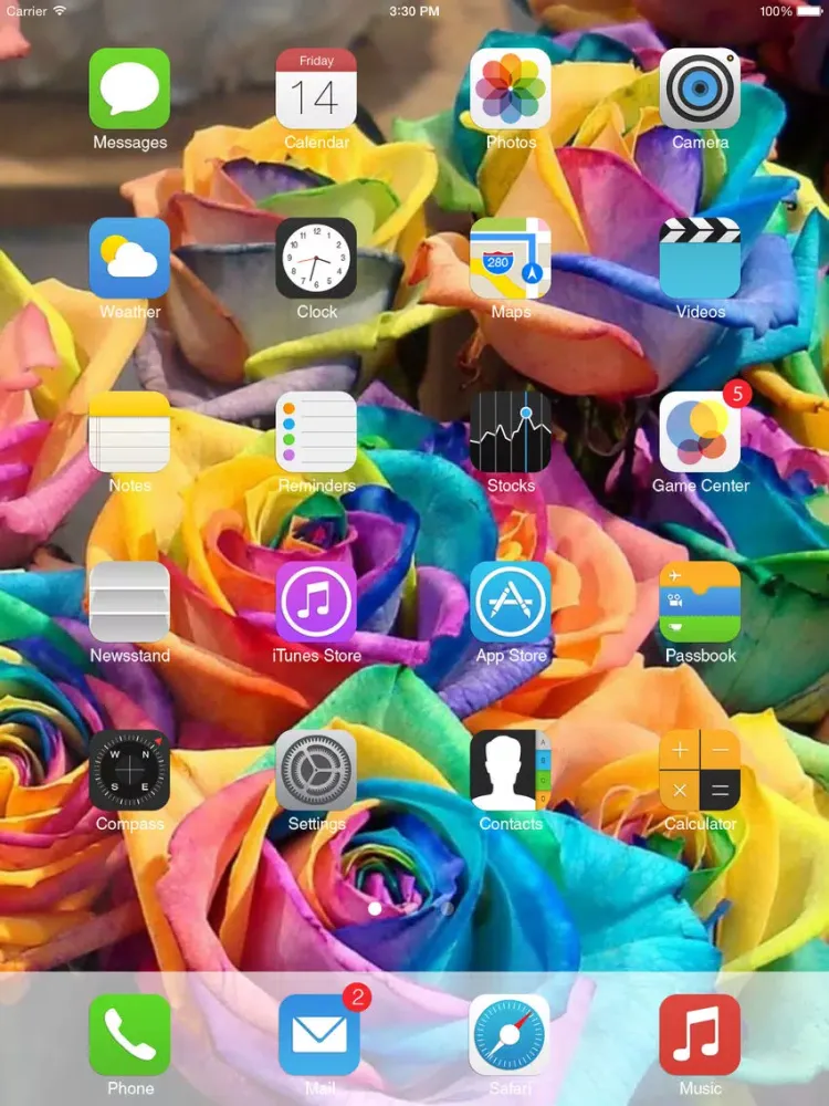 Скриншоты Flowers HD Wallpapers iPad 
