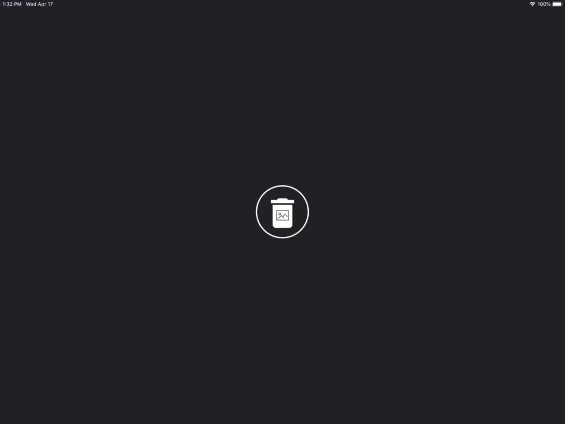 Скриншоты Delete photo حدف الصور-الفيديو iPad 