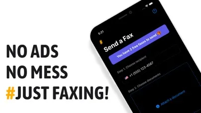 #FAX from iPhone: free sending स्क्रीनशॉट