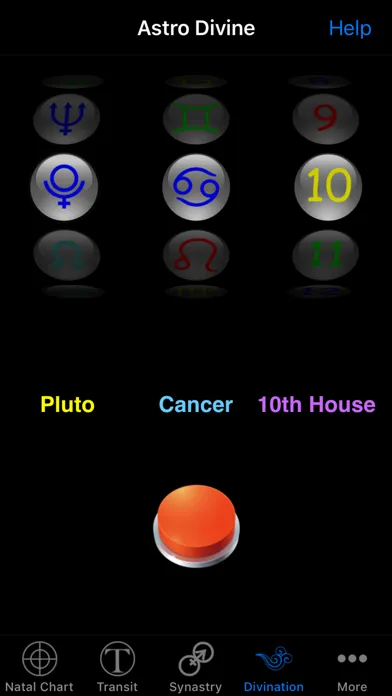 Zrzuty ekranu Easy Astro+ Astrology Charts