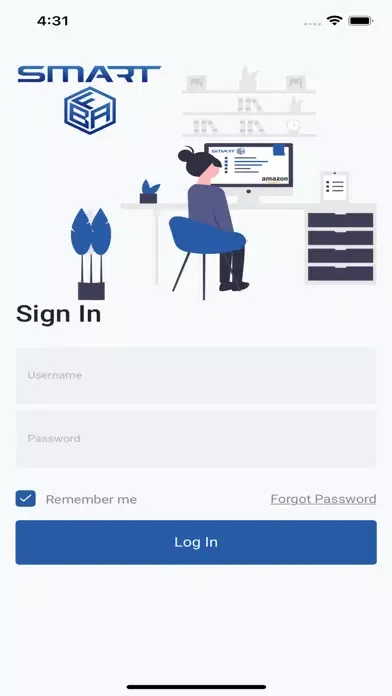 Capturas de tela do Smart FBA Client Portal