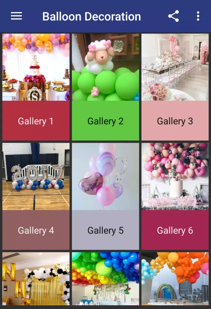 Balloon Decoration Screenshots