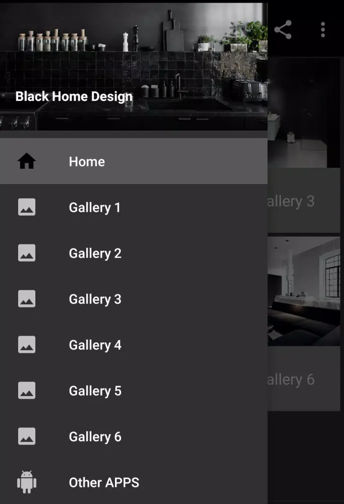 Black Home Screenshots