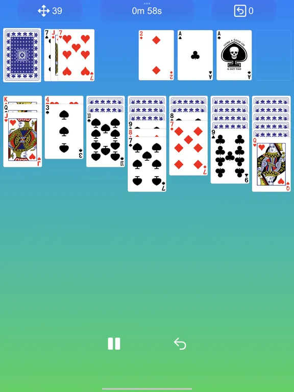 Capturas de tela do Solitaire X: Daily Challenge iPad 