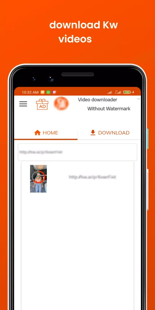 KW Video Downloader スクリーンショット