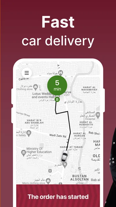 Smart Rahal: Sana'a Cab スクリーンショット