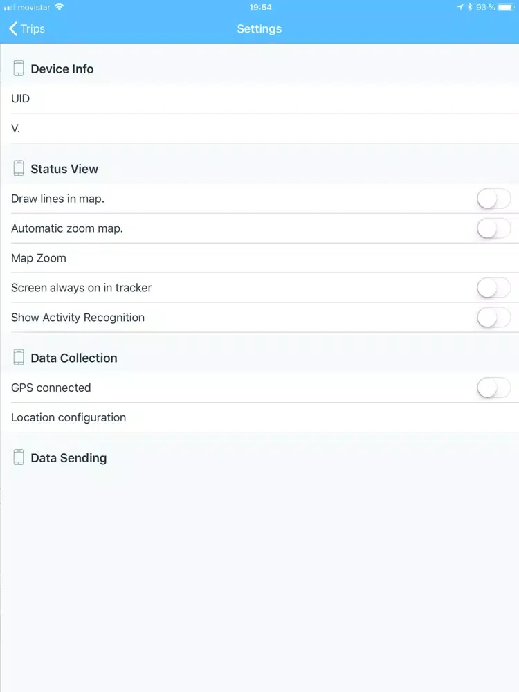 Smart Tracker iPad  Screenshots