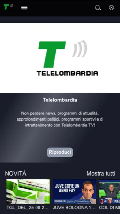 Скриншоты Telelombardia TV