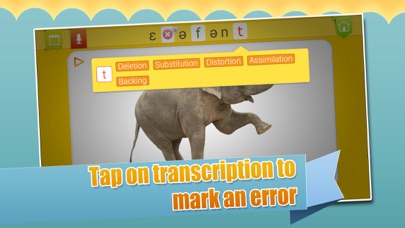 Capturas de tela do Articulation Assessment ToolKt