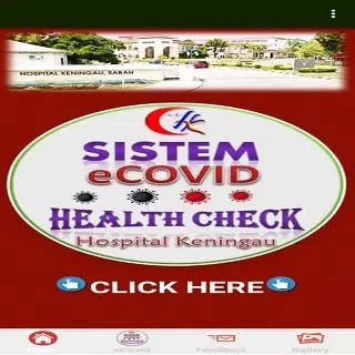Скриншоты eCovid Health Check Hospital K
