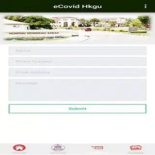 Скриншоты eCovid Health Check Hospital K