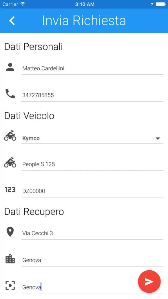 Captures d'écran de SOS Moto