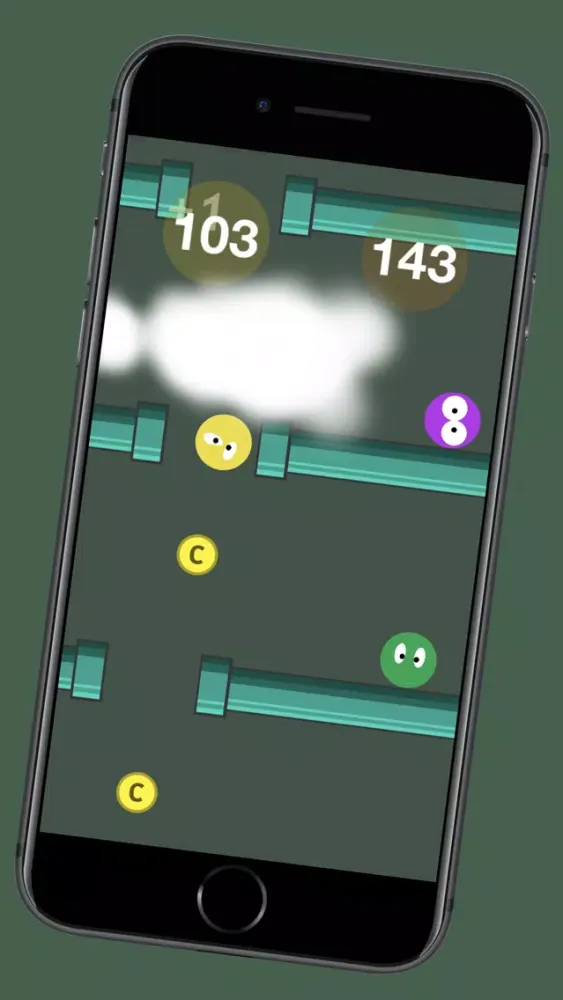 Smileys escape - arcade game スクリーンショット
