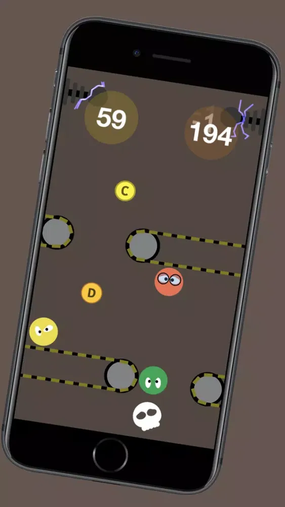 Smileys escape - arcade game スクリーンショット