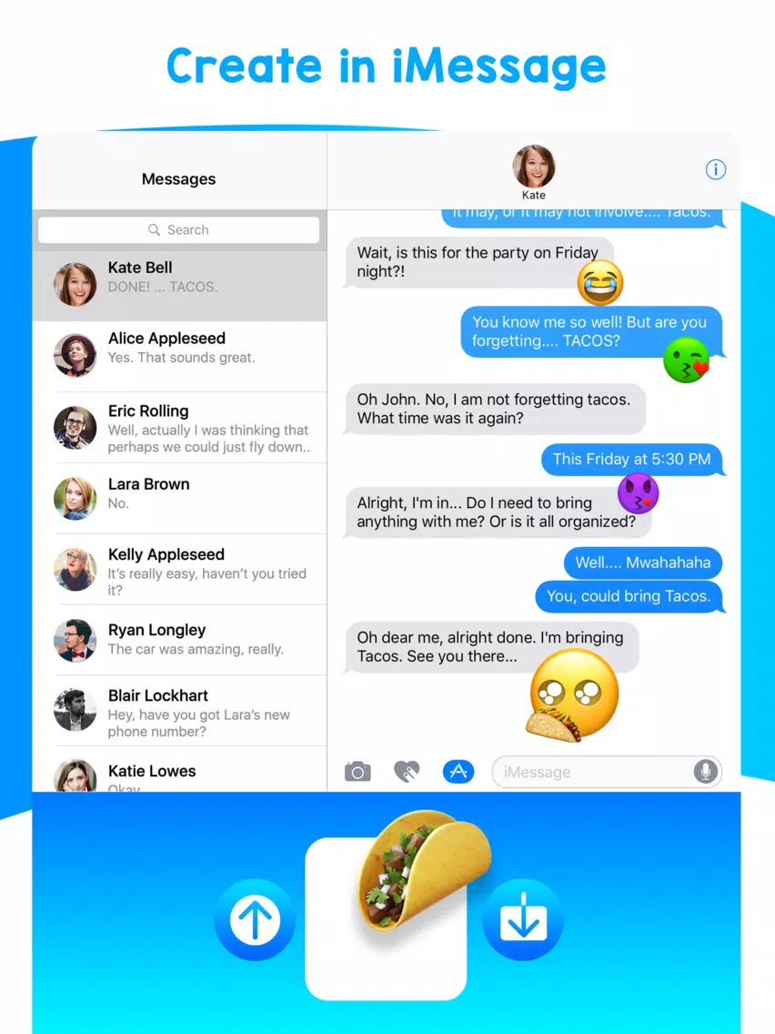 Tangkapan skrin Smirk Lab - Emoji Maker iPad 