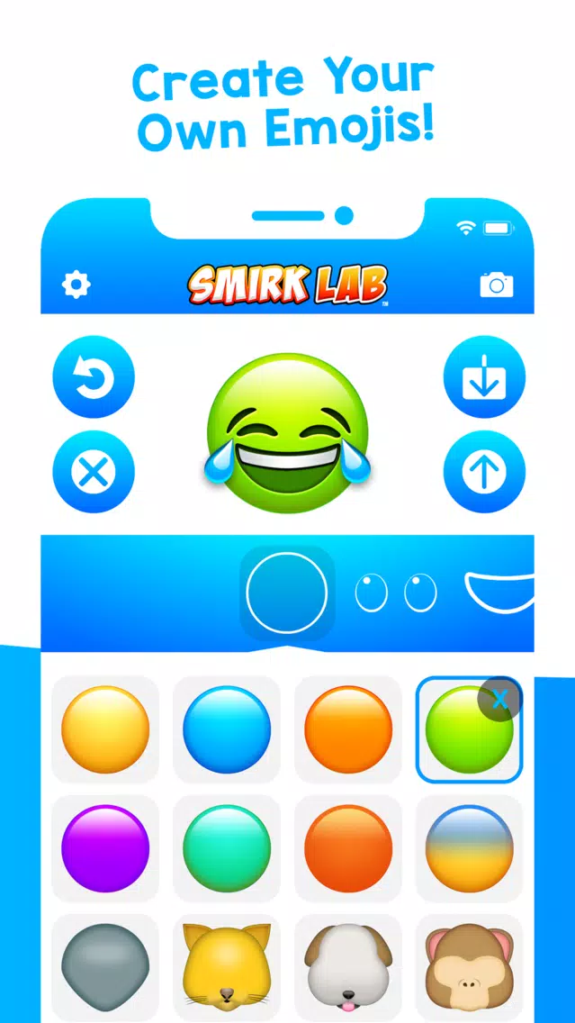 Tangkapan skrin Smirk Lab - Emoji Maker