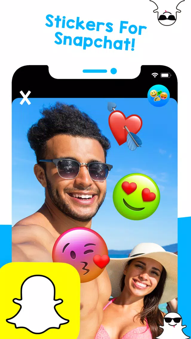 Tangkapan skrin Smirk Lab - Emoji Maker