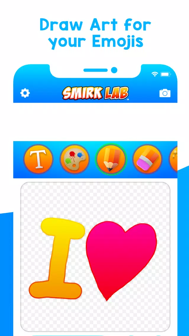 Tangkapan skrin Smirk Lab - Emoji Maker