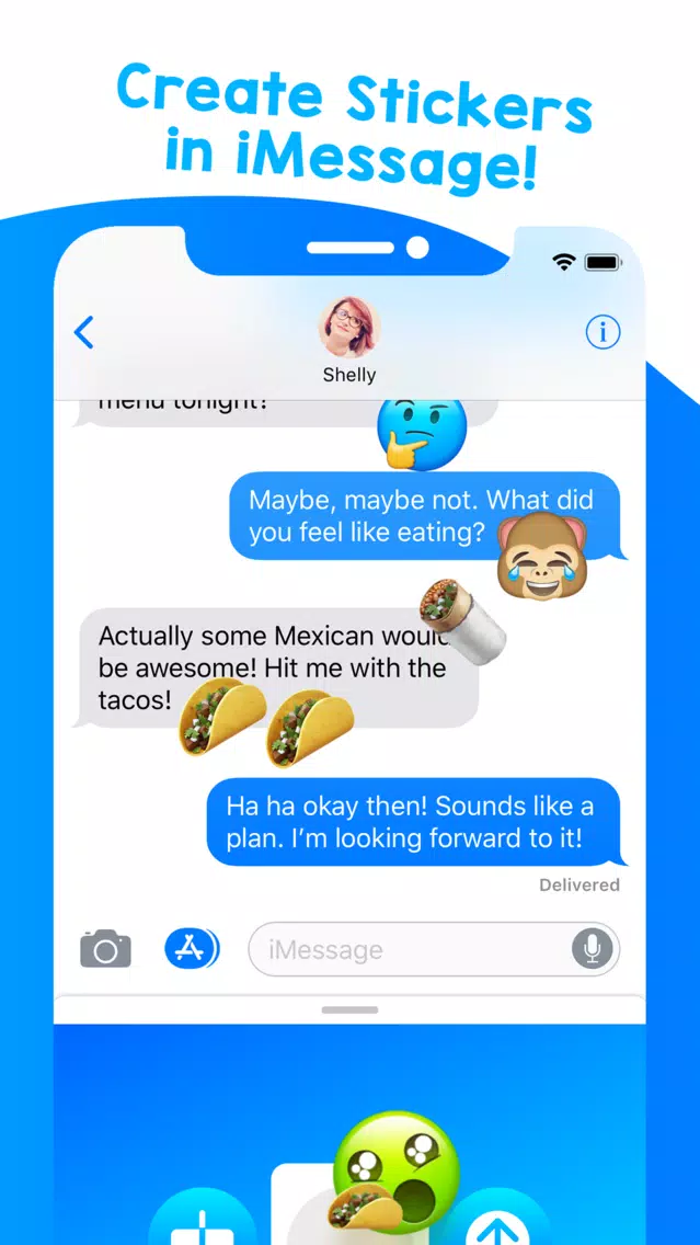 Tangkapan skrin Smirk Lab - Emoji Maker