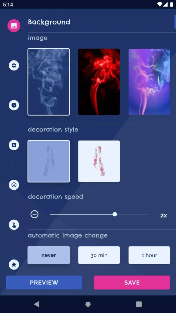 Smoke Live Wallpaper HD Ekran Görüntüleri