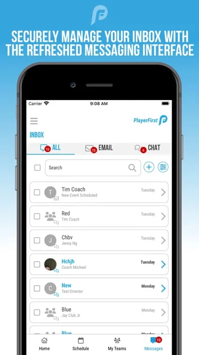 Capturas de pantalla de PlayerFirst Club