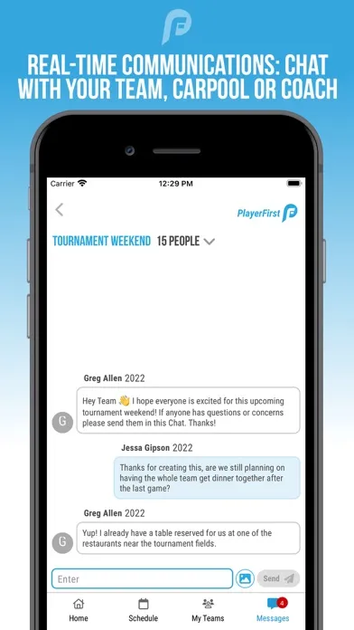 Capturas de pantalla de PlayerFirst Club