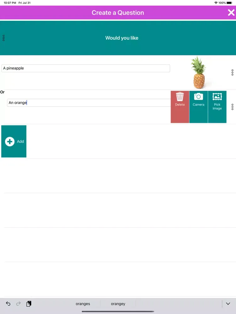 تصاویر Voice A Choice iPad 