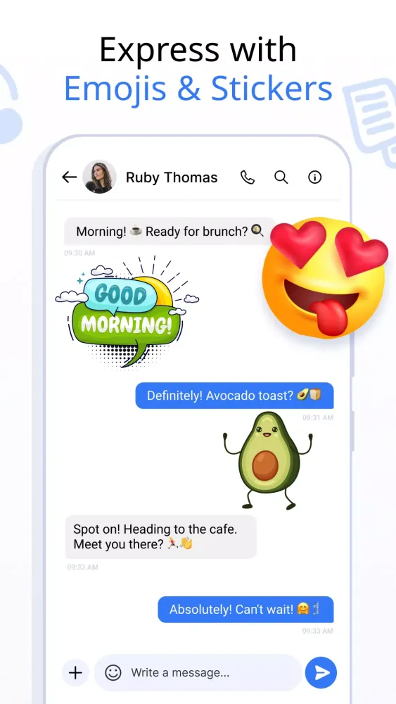 Tangkapan layar Messages: SMS Messaging