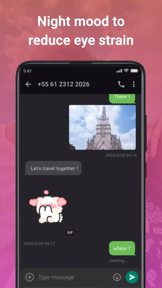 Ảnh chụp màn hình của Message Plus