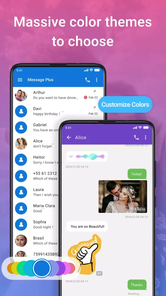 Ảnh chụp màn hình của Message Plus