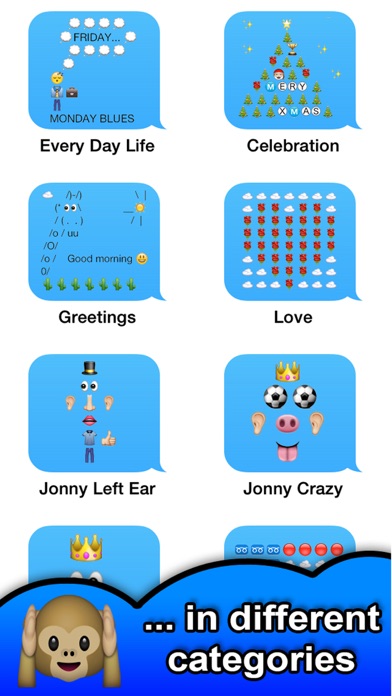 SMS Smileys Emoji Sticker PRO Screenshots
