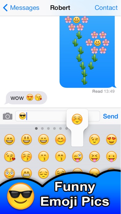 SMS Smileys Emoji Sticker PRO Screenshots