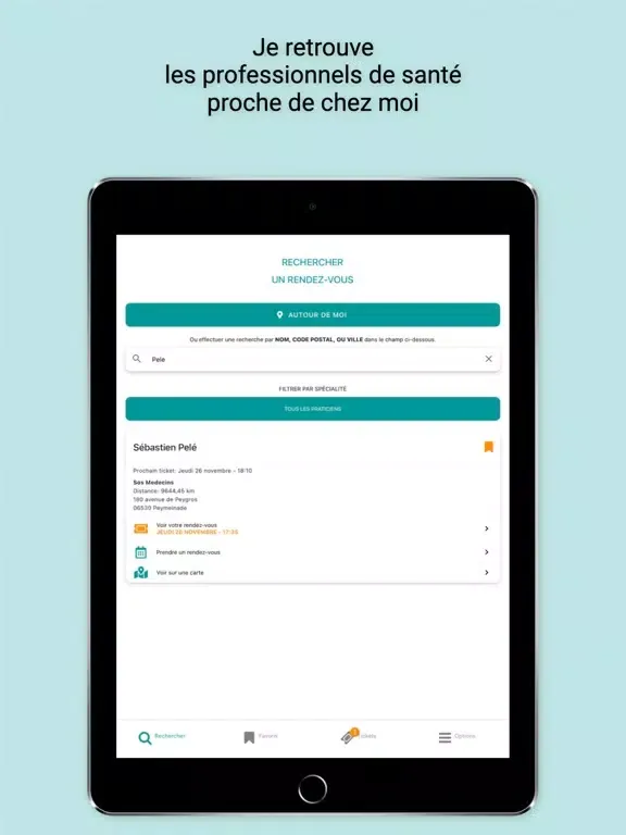 SMS in situ iPad  Screenshots