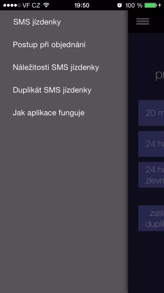 SMS jízdenky pro Zlín a Otrokovice Screenshots