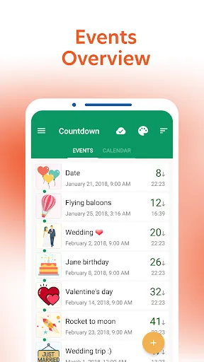تصاویر Countdown Days App & Widget