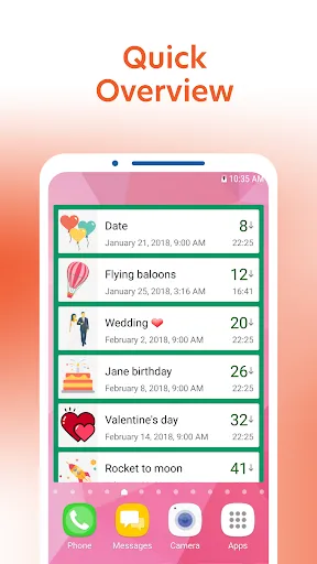 تصاویر Countdown Days App & Widget