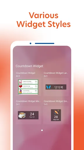 تصاویر Countdown Days App & Widget