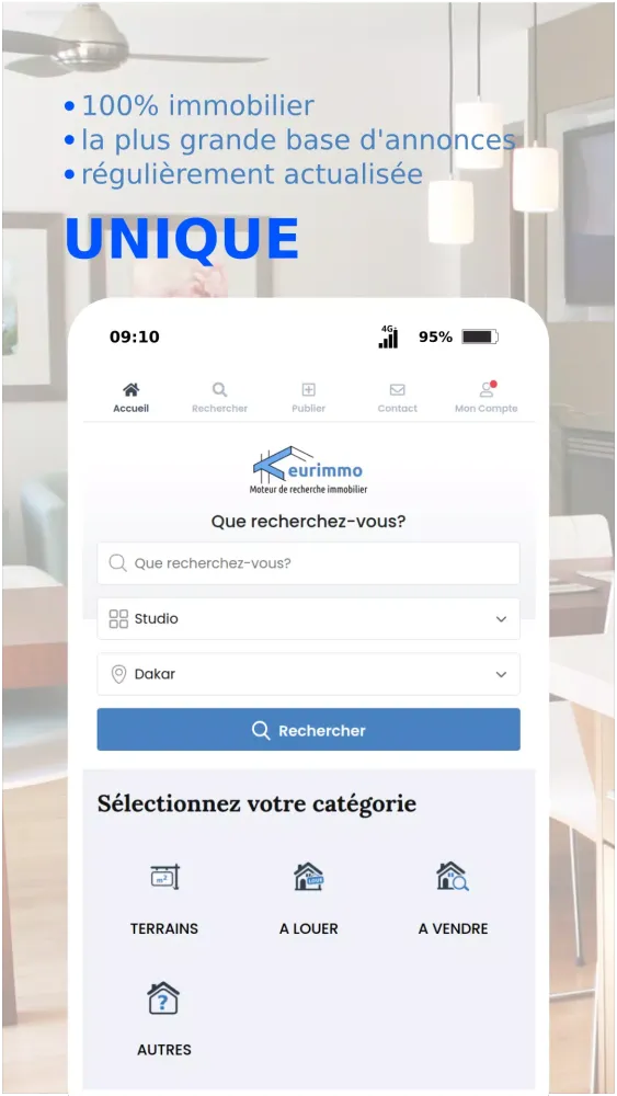 Keurimmo - immobilier Sénégal Screenshots