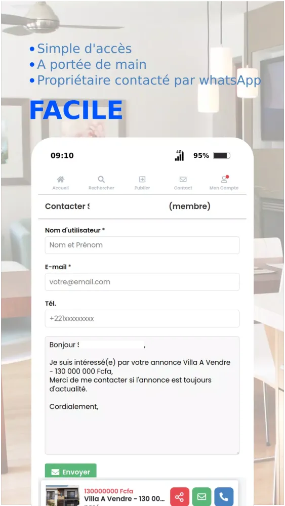 Keurimmo - immobilier Sénégal Screenshots