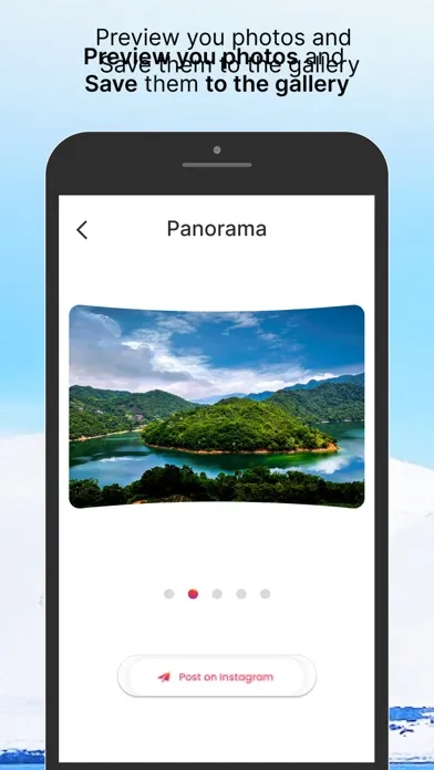 Panorama Cut for Social Media سکرین شاٹس