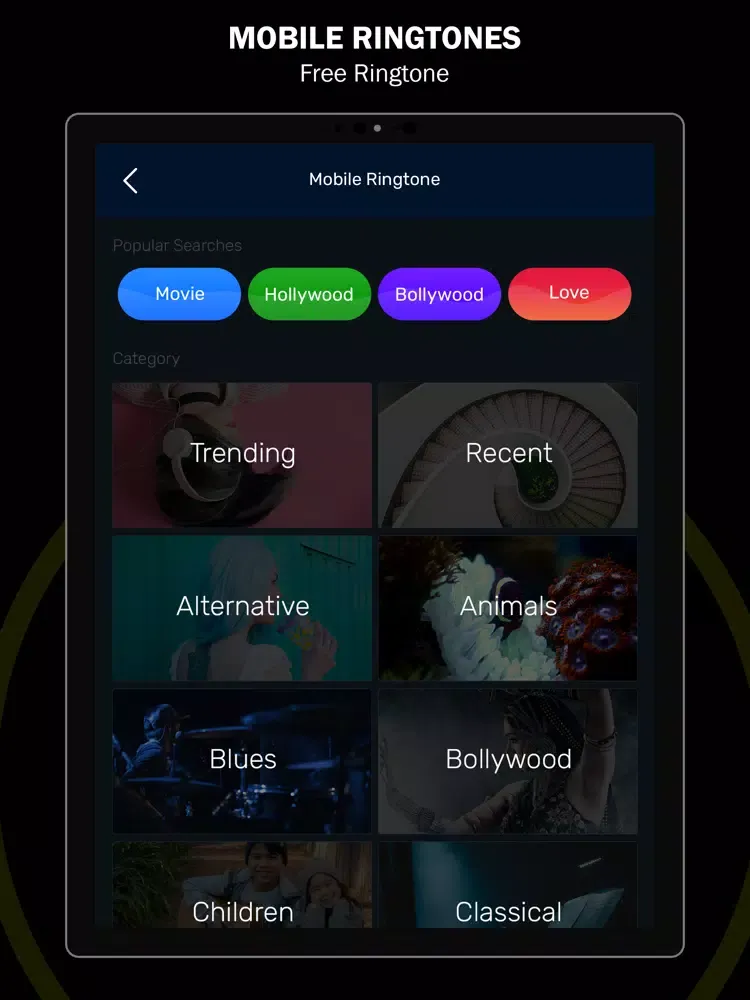 Capturas de pantalla de Walltone :Wallpaper & Ringtone iPad 