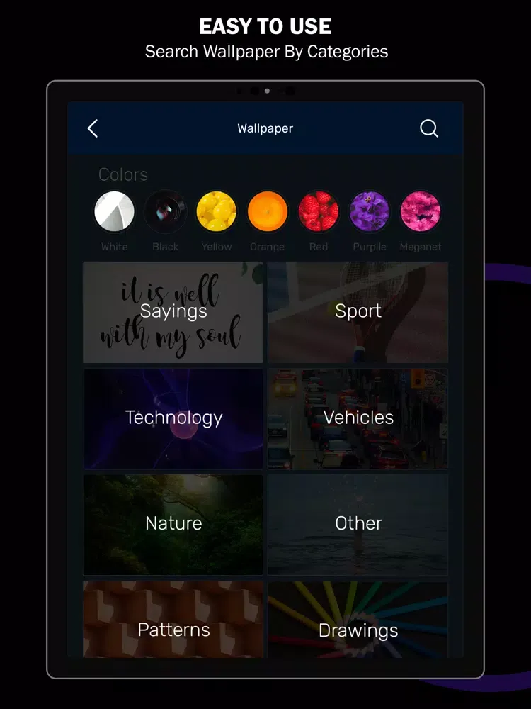 Capturas de pantalla de Walltone :Wallpaper & Ringtone iPad 