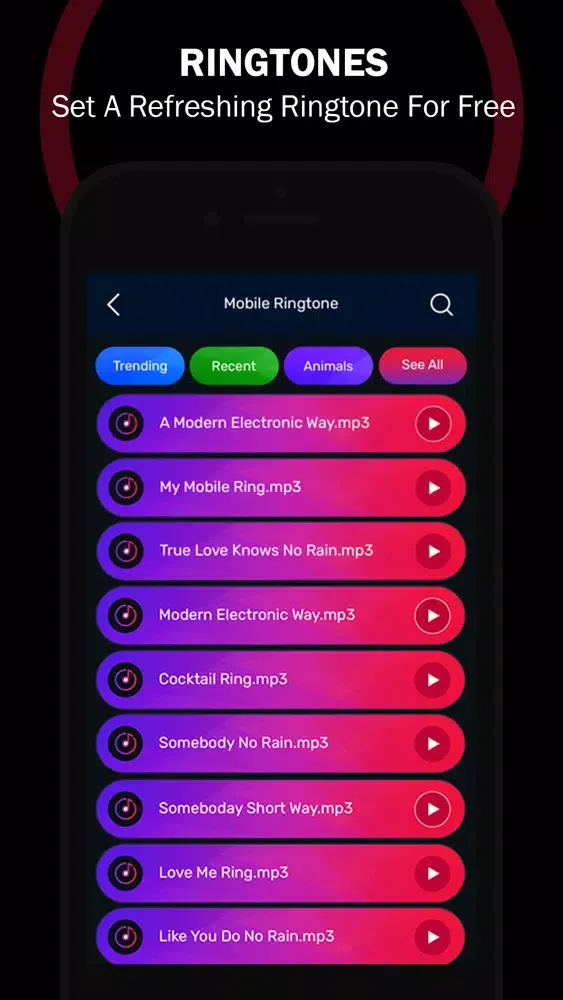 Capturas de pantalla de Walltone :Wallpaper & Ringtone