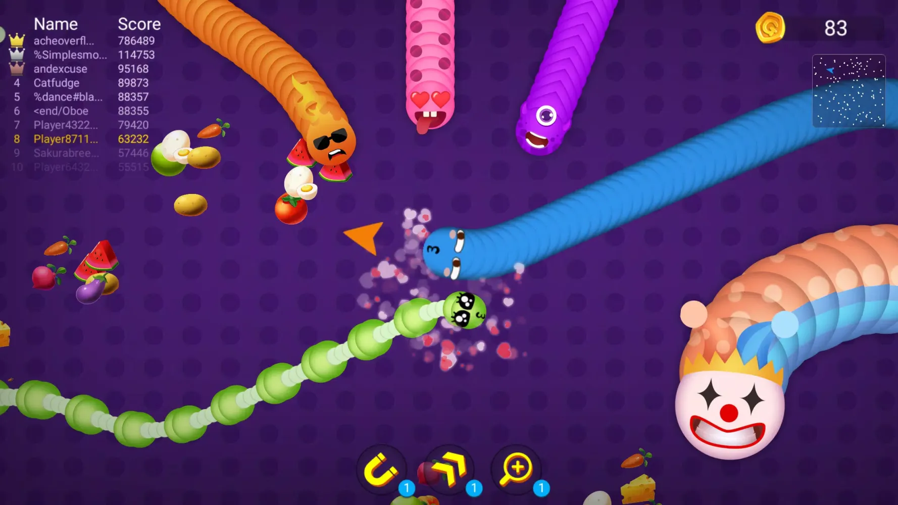 Snake Battle Ekran Görüntüleri