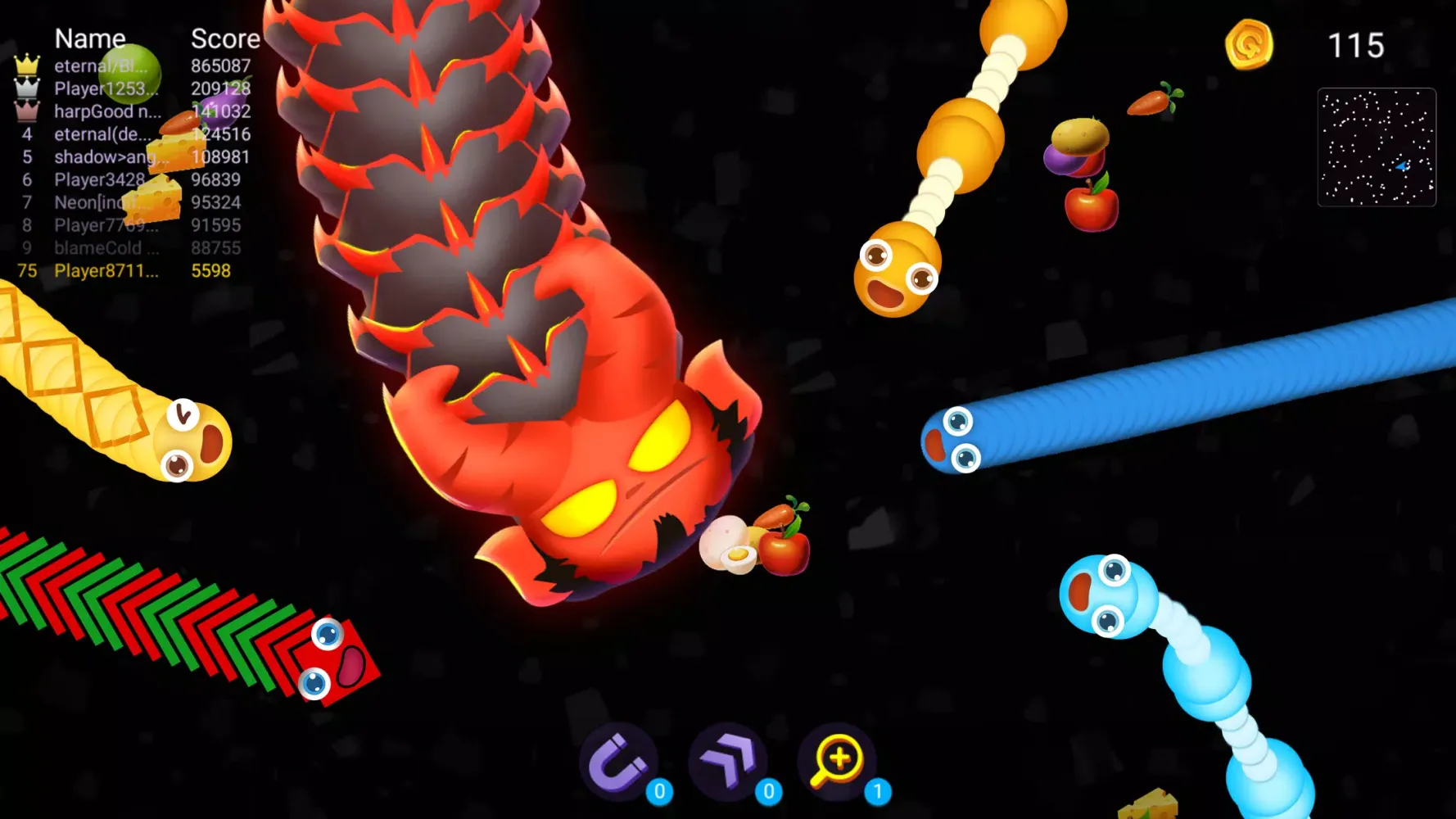 Snake Battle Ekran Görüntüleri