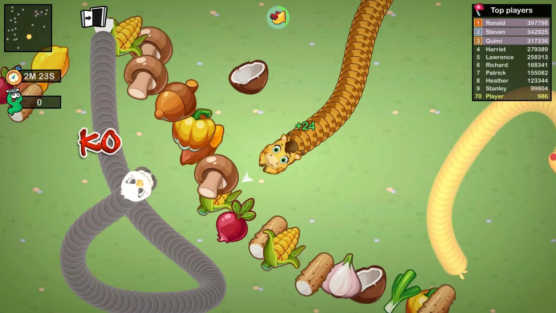 Tangkapan skrin Snake Farm