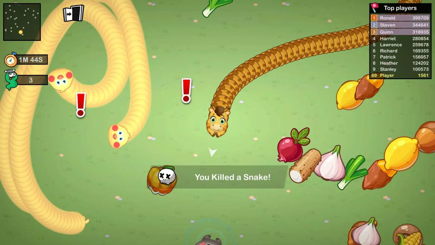 Tangkapan skrin Snake Farm