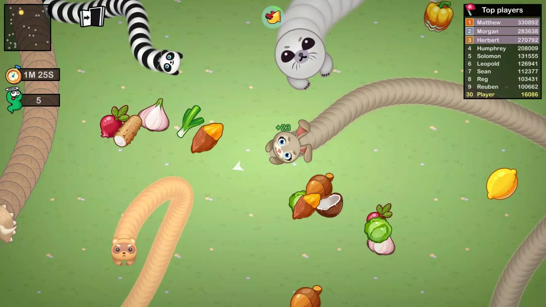 Tangkapan skrin Snake Farm